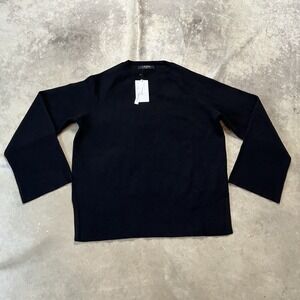 Caara Sweater Womens Size Small Black‎ Raglan Flare Sleeve Soft Knit Pullover